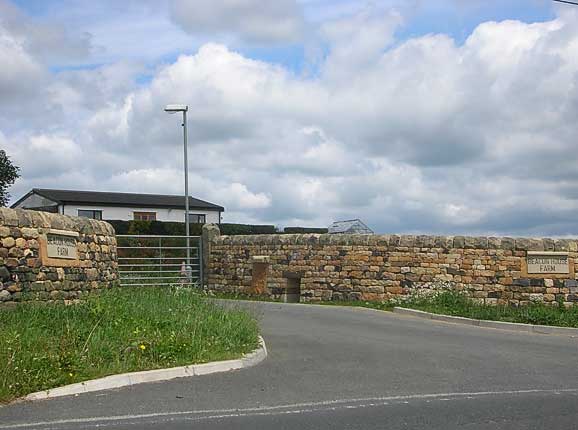 Curved entrance Otley